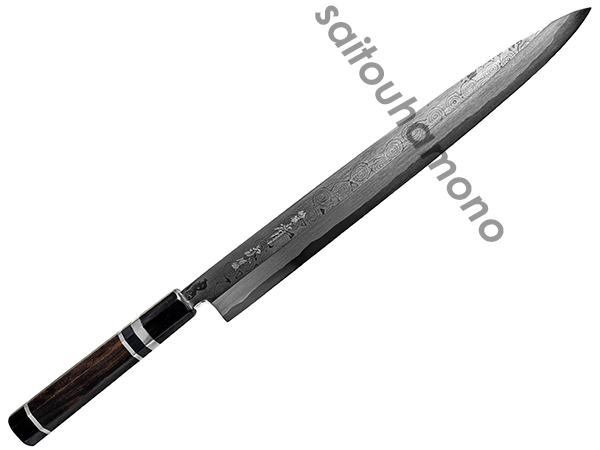 有次青二鋼層鍛渦入柳刃